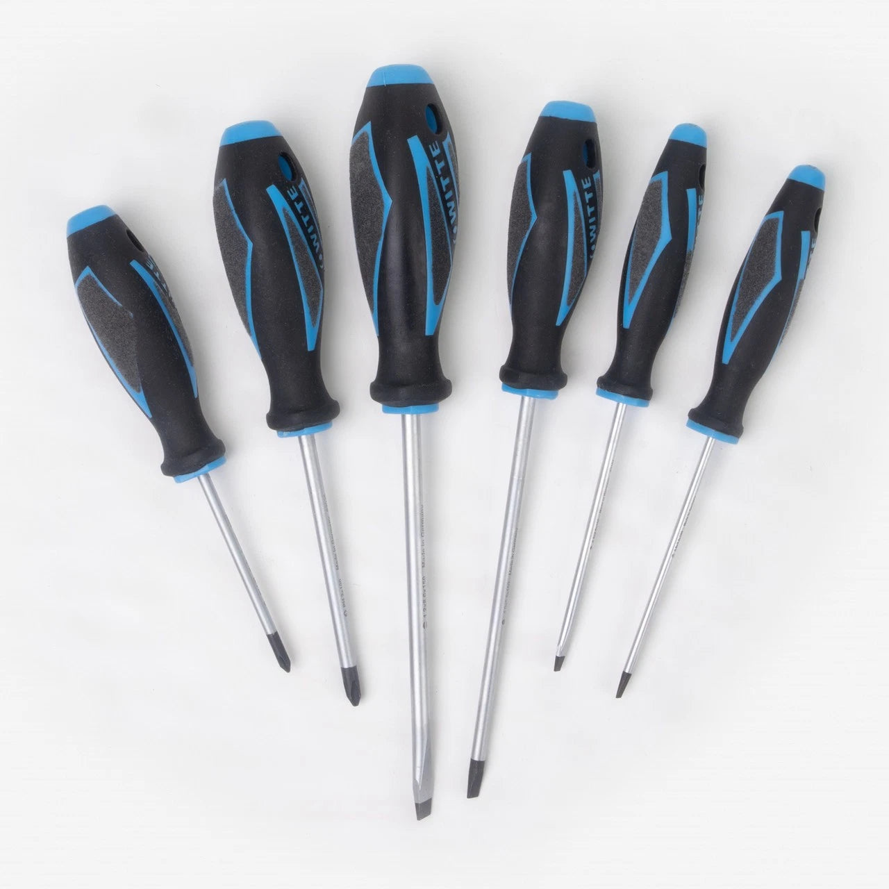 Witte Maxx Plus Slotted and Phillips Screwdriver Set, 6 Pieces, Medium