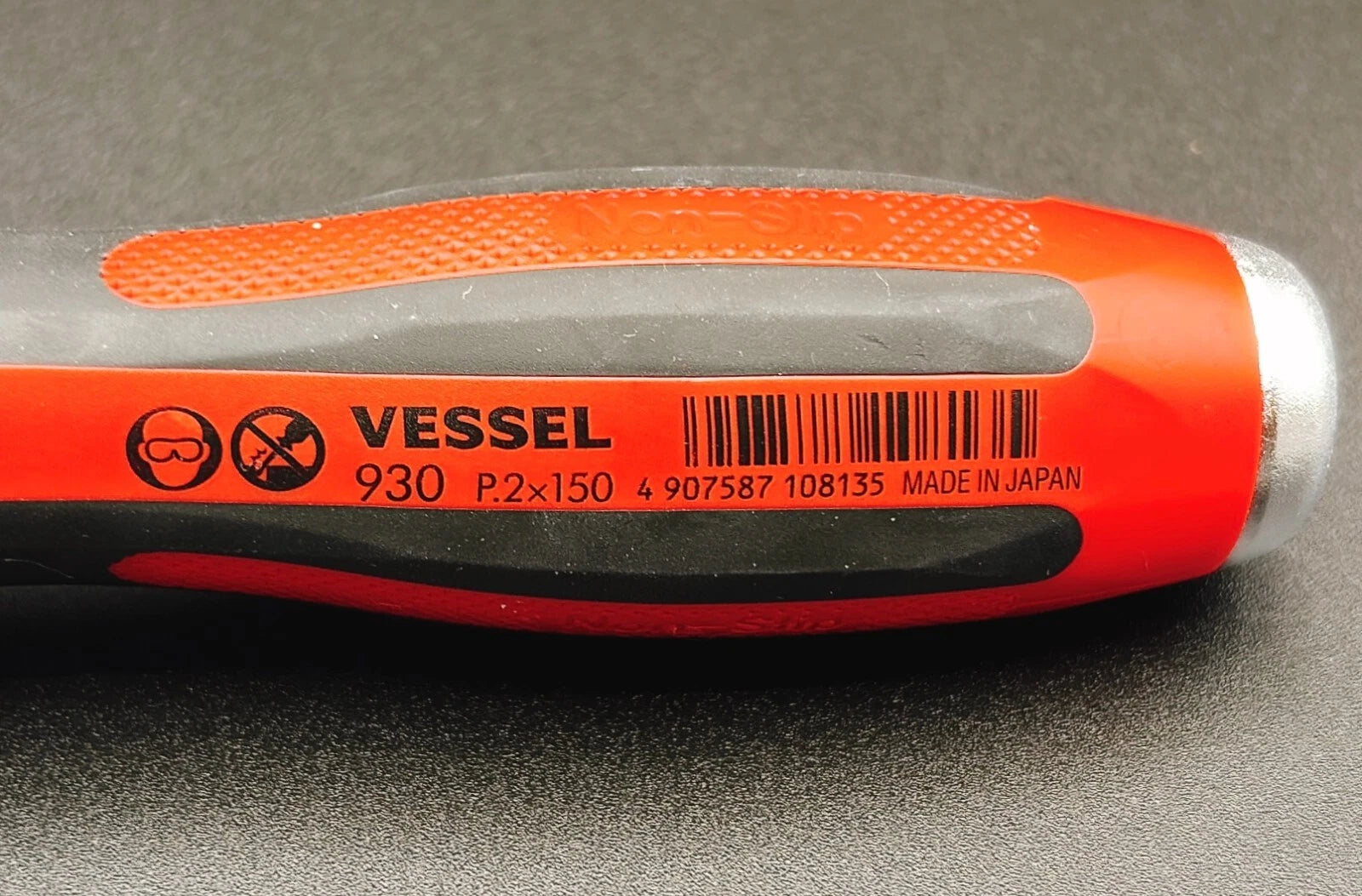 Vessel Megadora 930 JIS Tang-Thru Screwdriver Phillips head Set From Japan