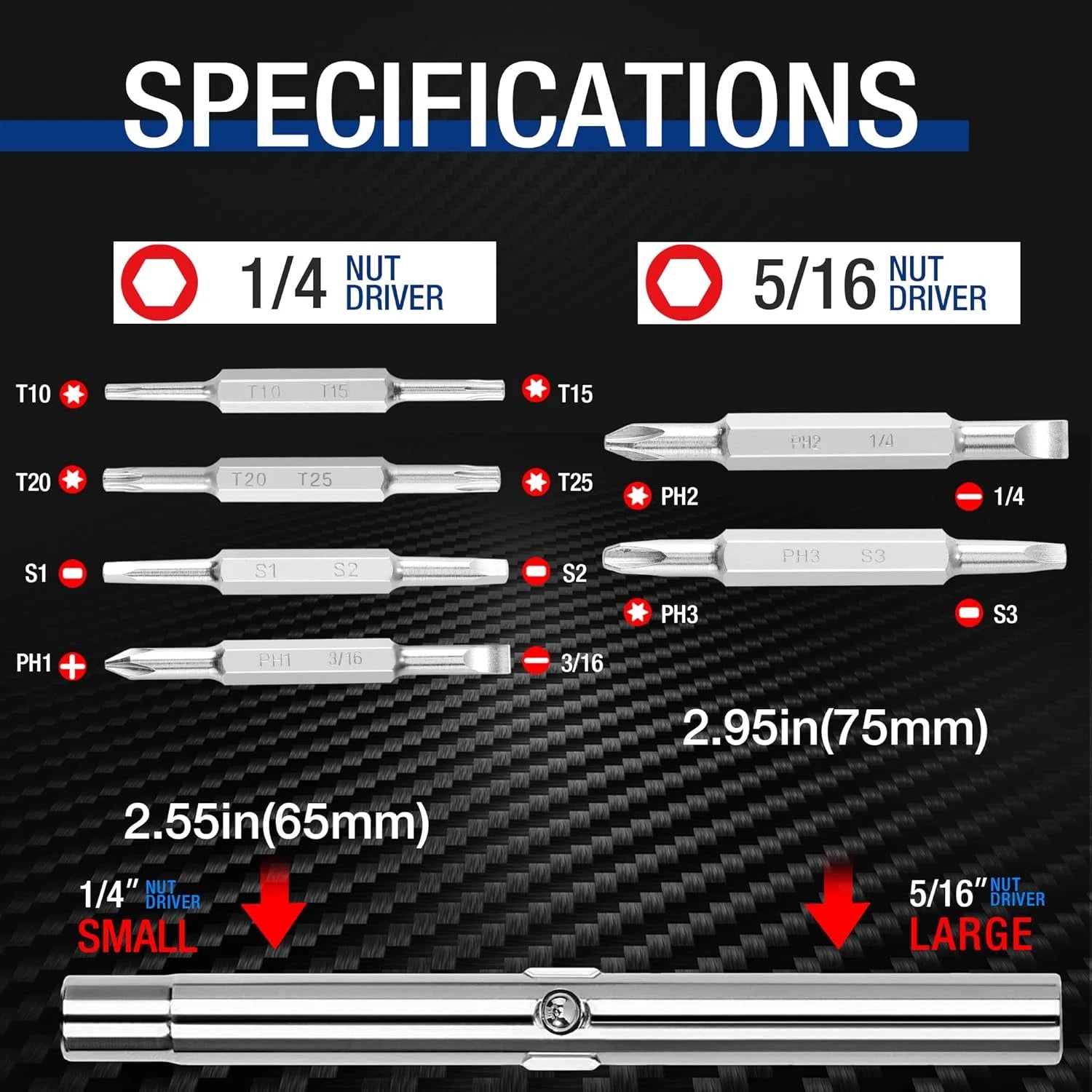 WORKPRO 15-In-1 Multi-Bit Screwdriver Set Tool All in One, Portable Multi-Purpos