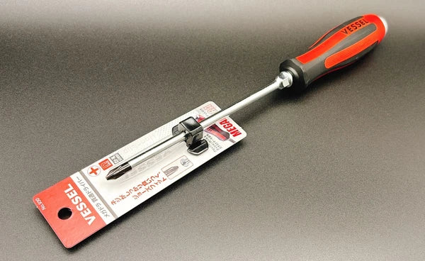 Vessel Megadora 930 JIS Tang-Thru Screwdriver Phillips head Set From Japan