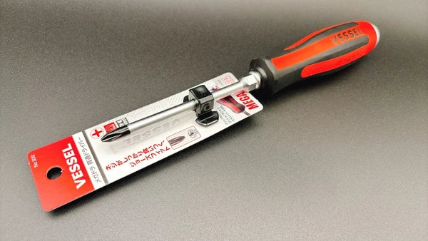 Vessel Megadora 930 JIS Tang-Thru Screwdriver Phillips head Set From Japan