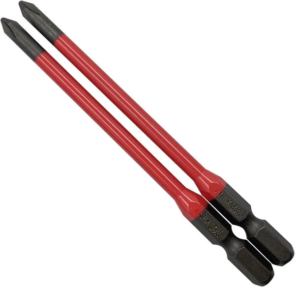 New ANEX Color Bit +1x100 Set of 2 ACMD-1100 from Japan