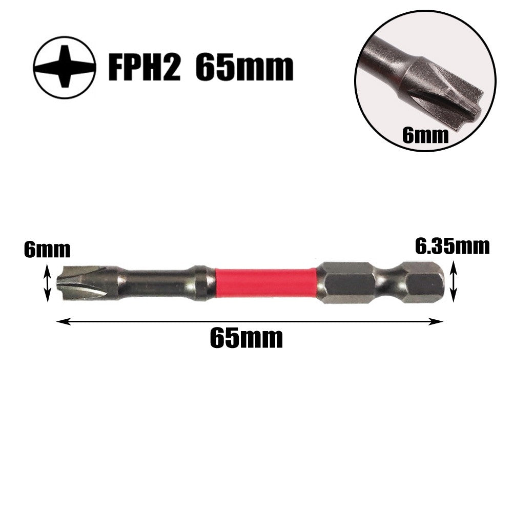 Screwdriver Bit Electricians Special Socket Switch FPH2 Magnetic Slotted