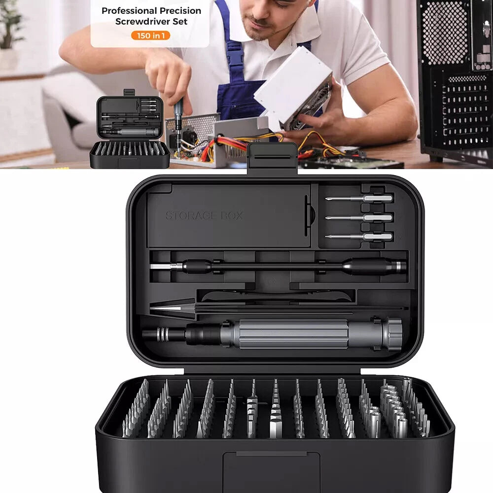 130 in 1 Precision Screwdriver Set Magnetic Bit Kit Precision Screwdriver Set