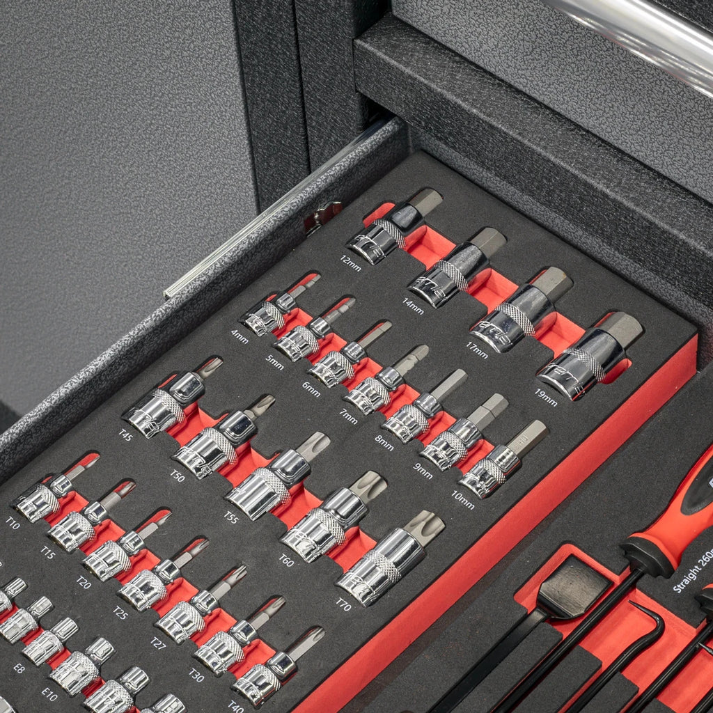 Sealey TBT61 Socket Bit Set with Tool Tray 37pc