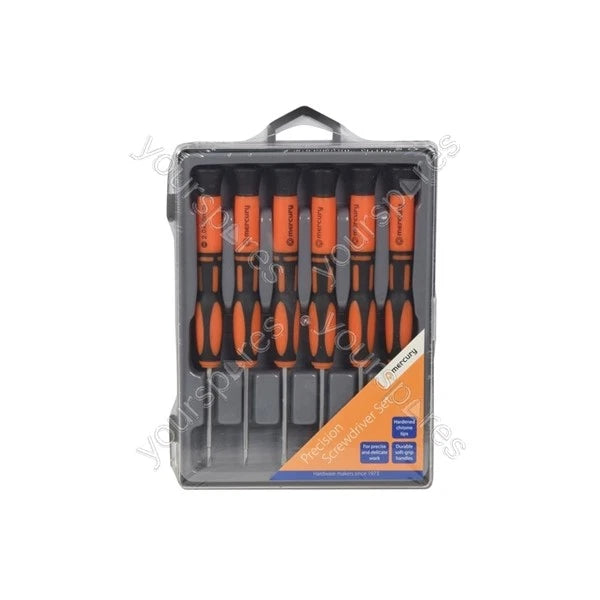 Mercury Precision Screwdriver Set - 6pcs
