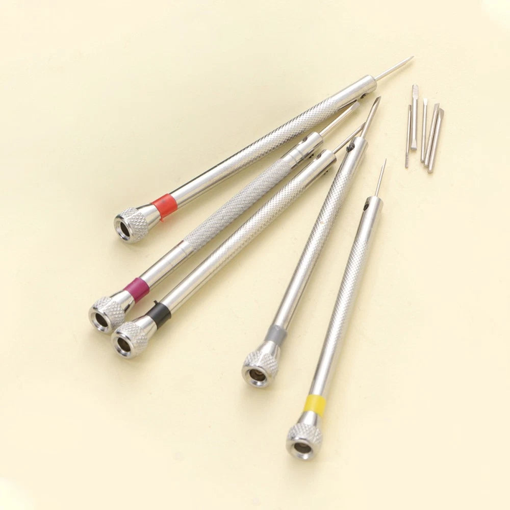 5 Pcs Small Screwdriver Set Eyeglass Repair Eyeglasses Kit Watch