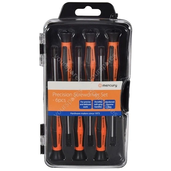 Mercury Precision Screwdriver Set - 6pcs