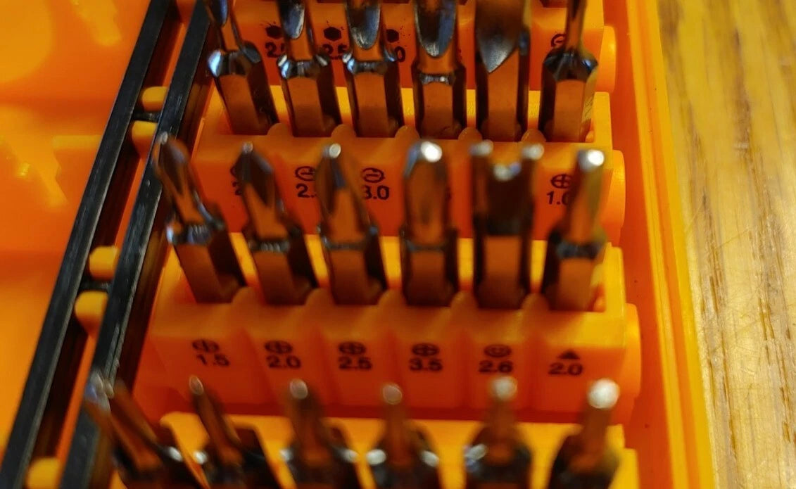 NEW 39in1 JM-8153 Precision Screwdriver Set Tech Kit Small Torx Bits Magnetic