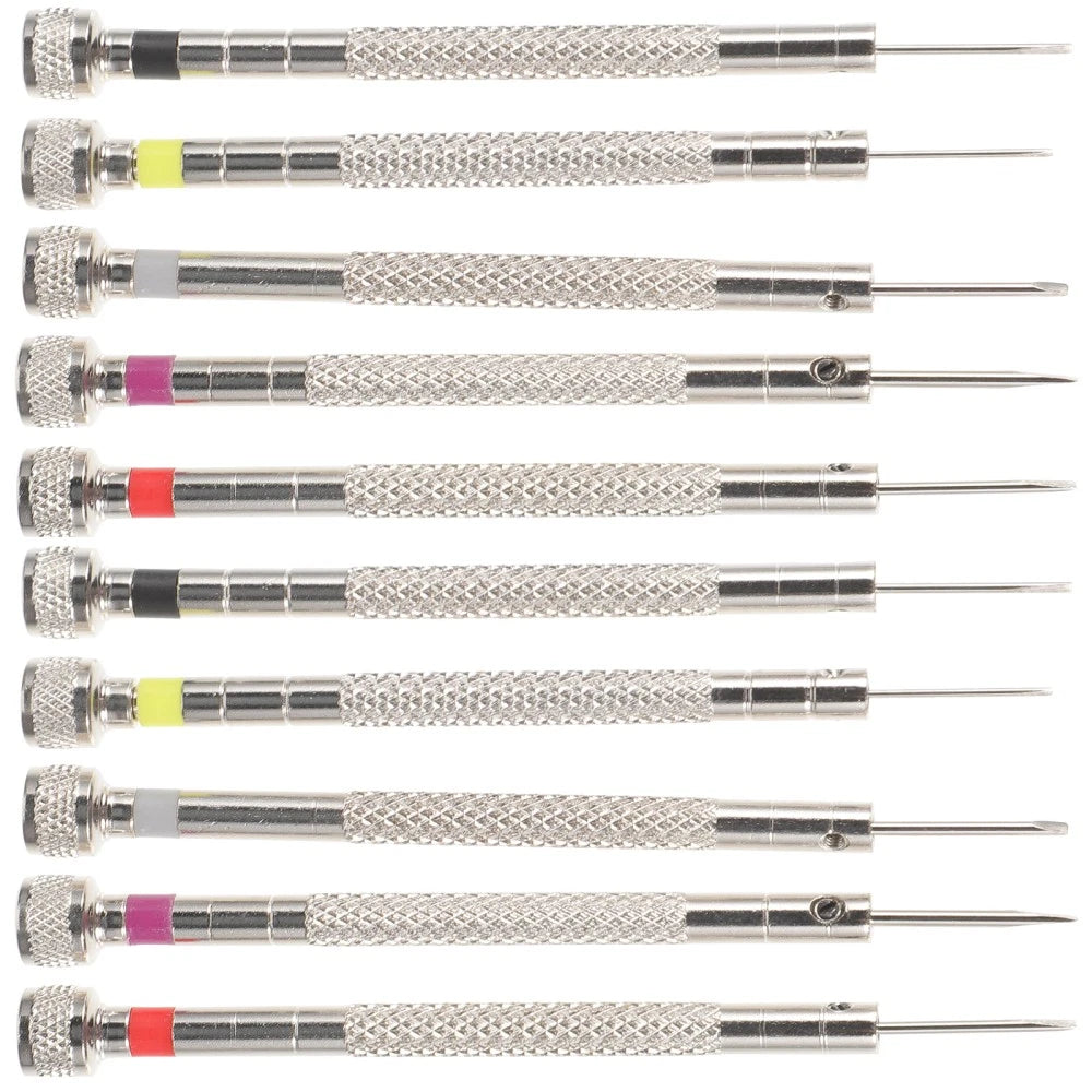 Flat Screwdriver Set Glasses Tools Adjust Watch Screwdrivers Eyeglass