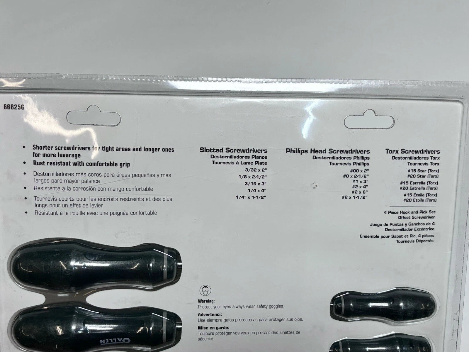 Allen 18pc Screwdriver Combination Set