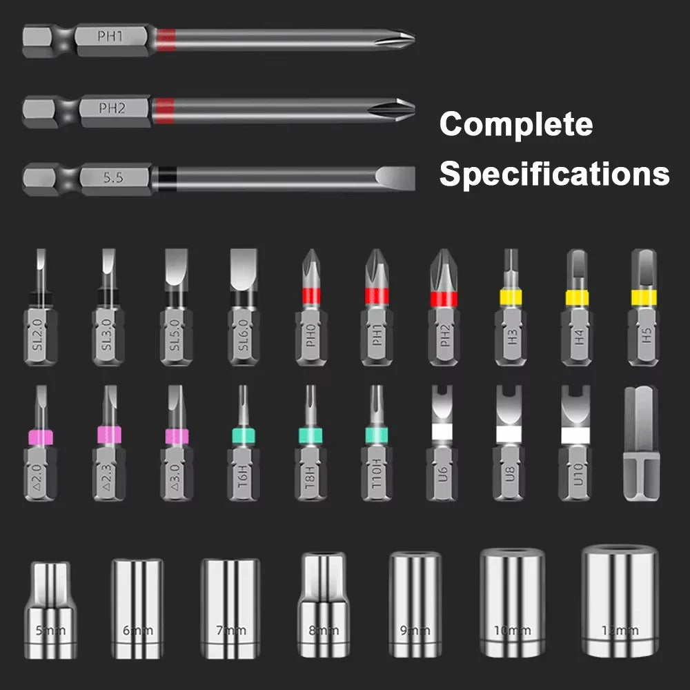 Ratchet Screwdriver Set Computer Repair Tools Box Multidirectional Repair Tools