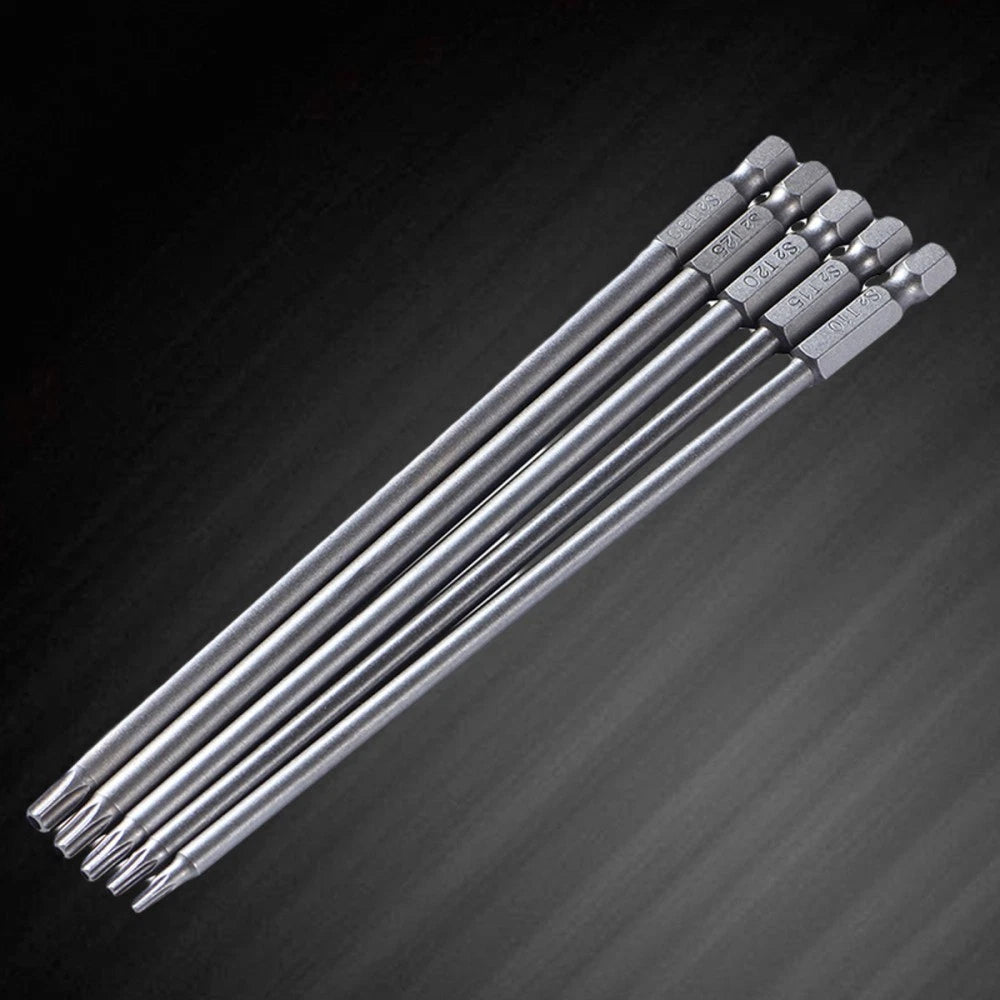 5 Pcs Tool Drill Nut Driver Set Torque Screwdriver Bits
