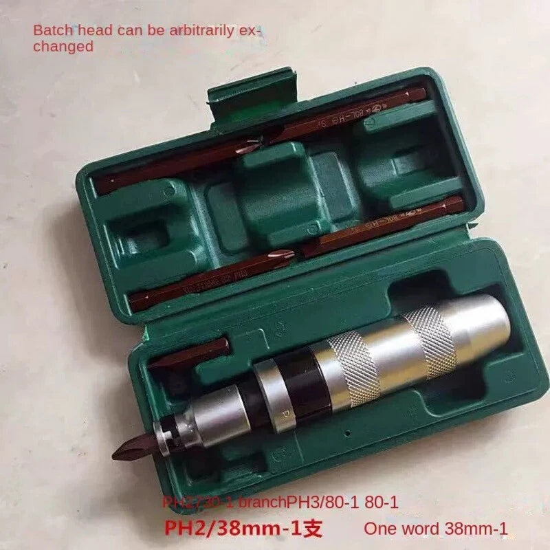 7PCS Impact Screwdriver Set Portable Heavy Duty Shock Screw Driver Chisel