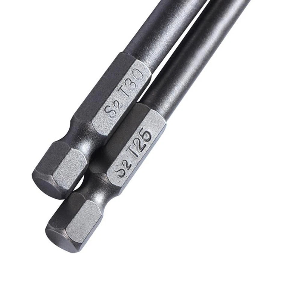5 Pcs Batch Tool Impact Driver Drill Bits Torque Set Star Screwdriver