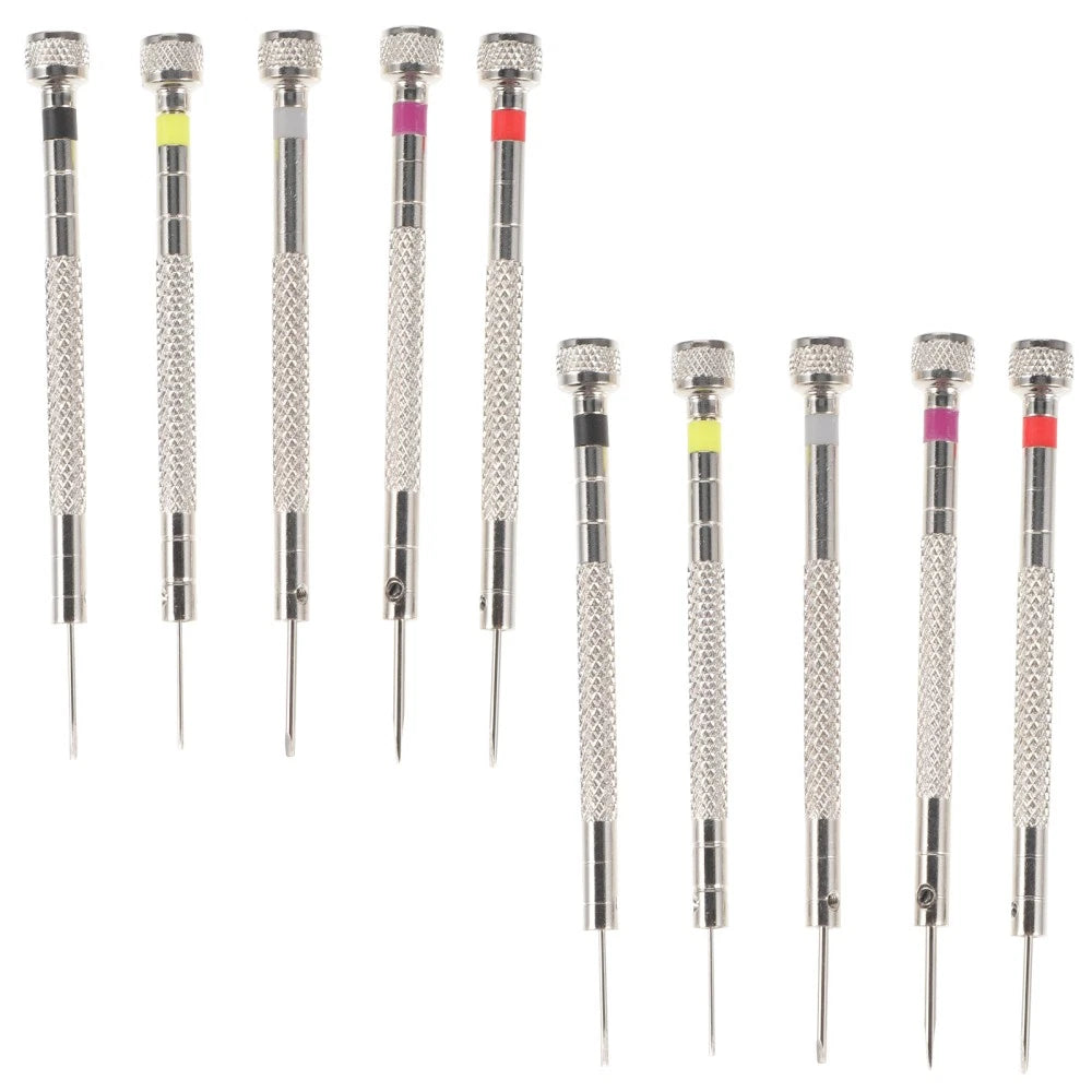 Flat Screwdriver Set Glasses Tools Adjust Watch Screwdrivers Eyeglass