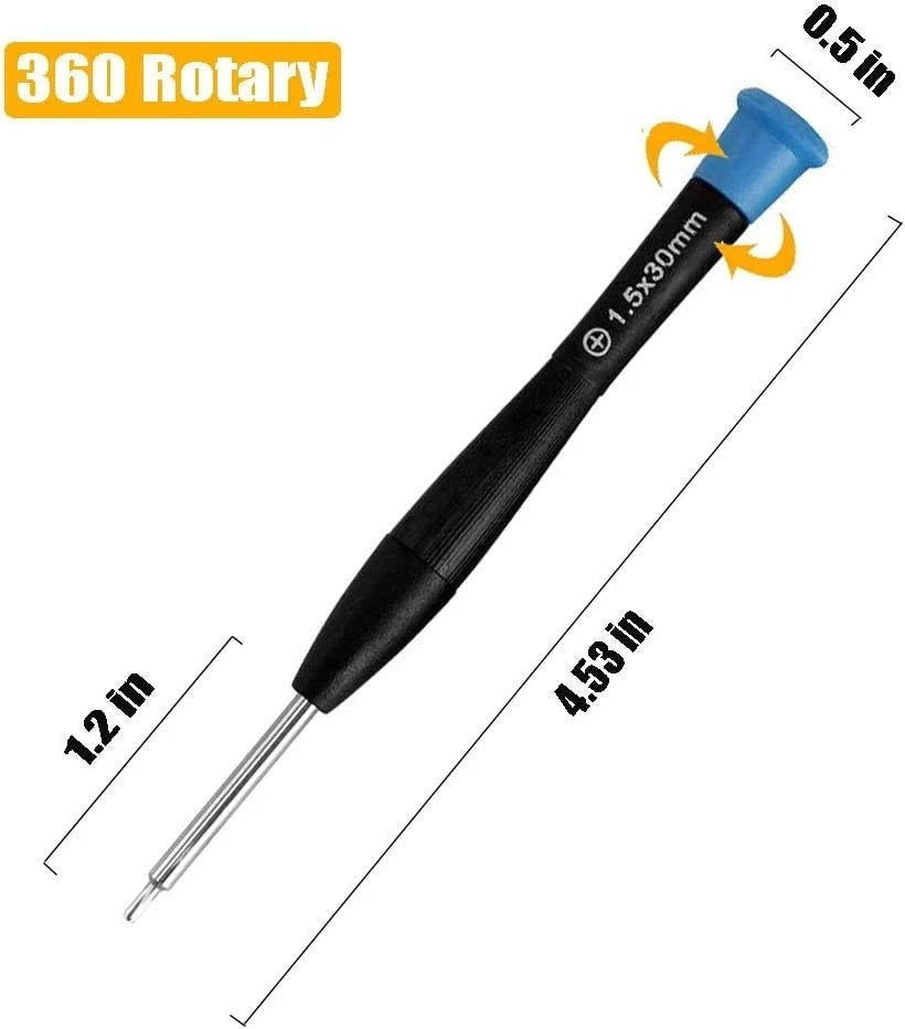 17 PCS Screwdriver Set, Screwdrivers Repair kit With different sizes of Flath...