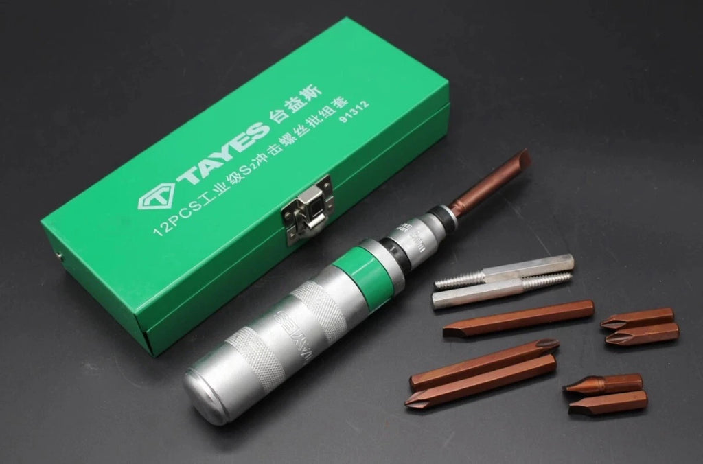 12-piece Impact Screwdriver Set Hexagonal Screwdriver Impact Screwdriver