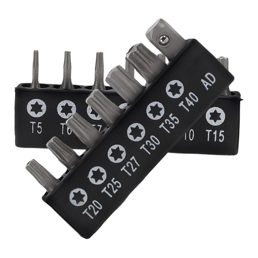 14 Pcs Screwdriver Set Tamper Resistant Fastener Bit Secure Star Bits