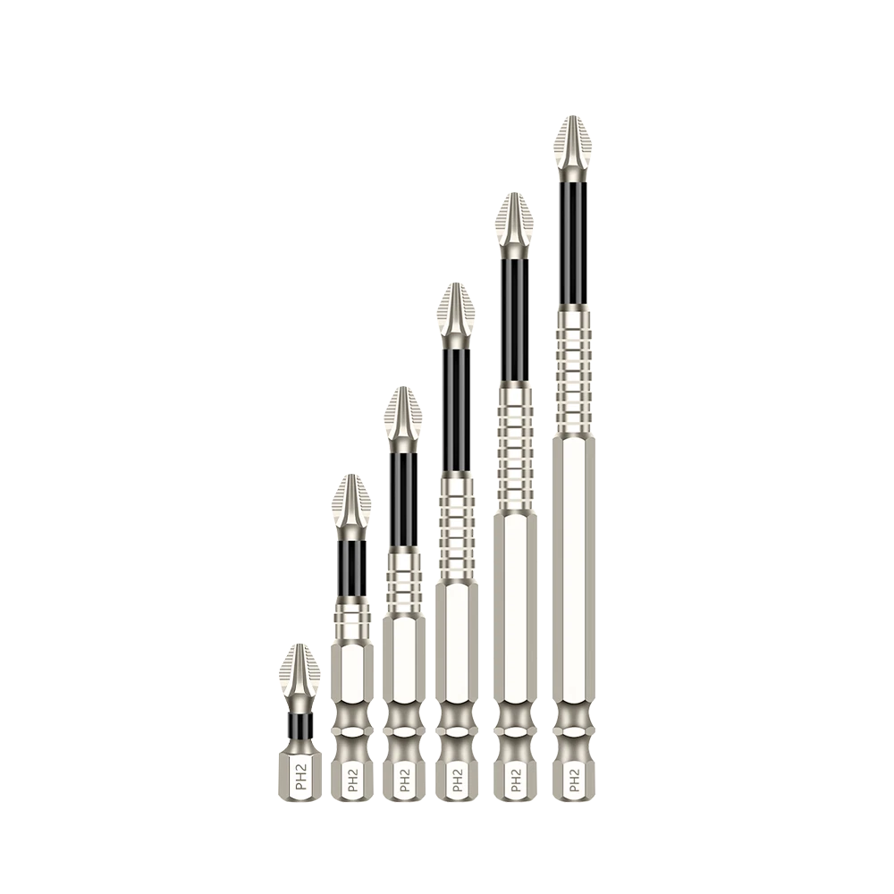 6x High Magnetic Screwdriver Drill Bit Set Durability Screwdriver Drill Bit Set