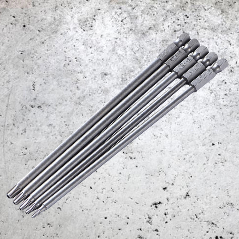 5 Pcs Tool Drill Nut Driver Set Torque Screwdriver Bits