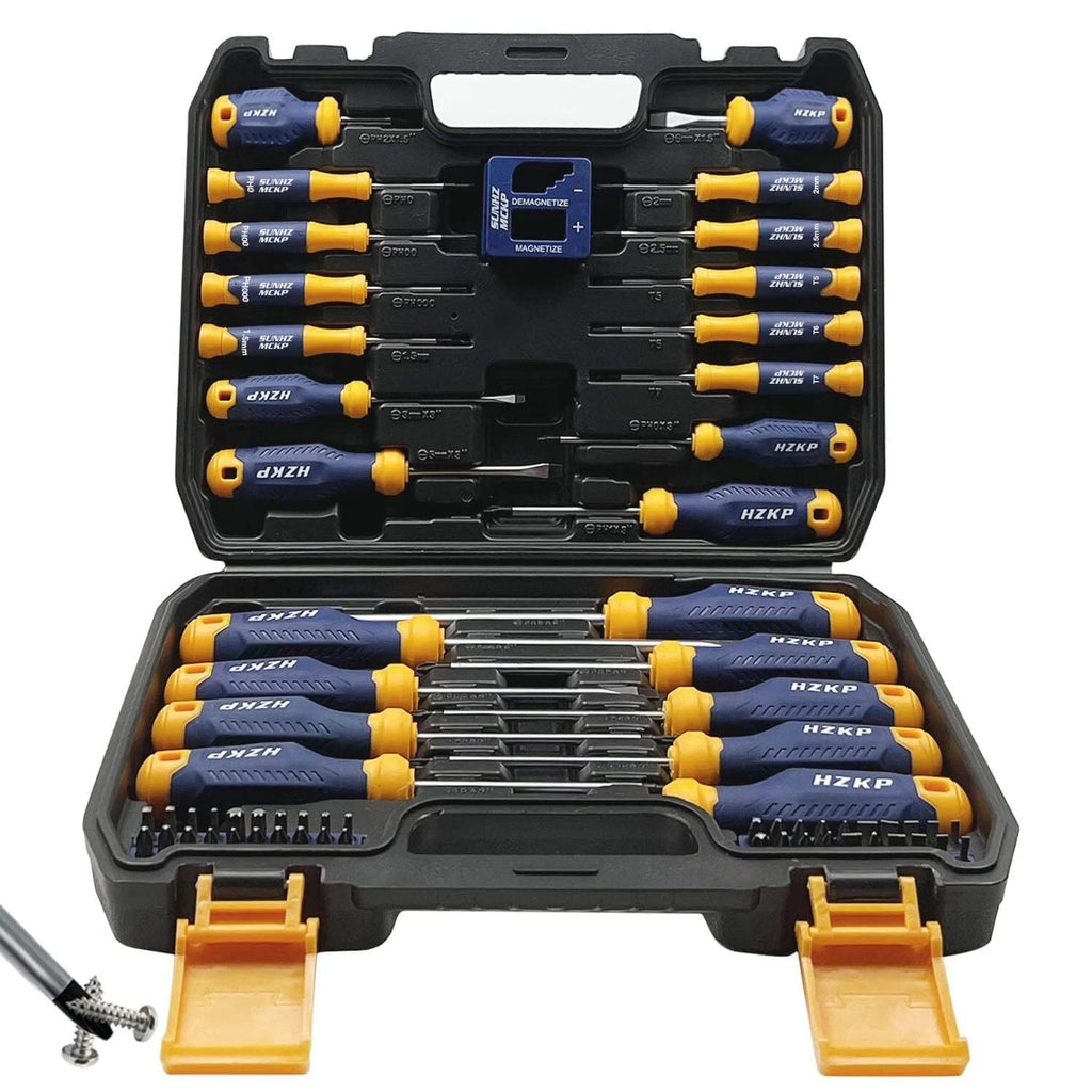SUNHZMCKP Magnetic Screwdriver Set 66-Piece S2-Alloy Mini Precision