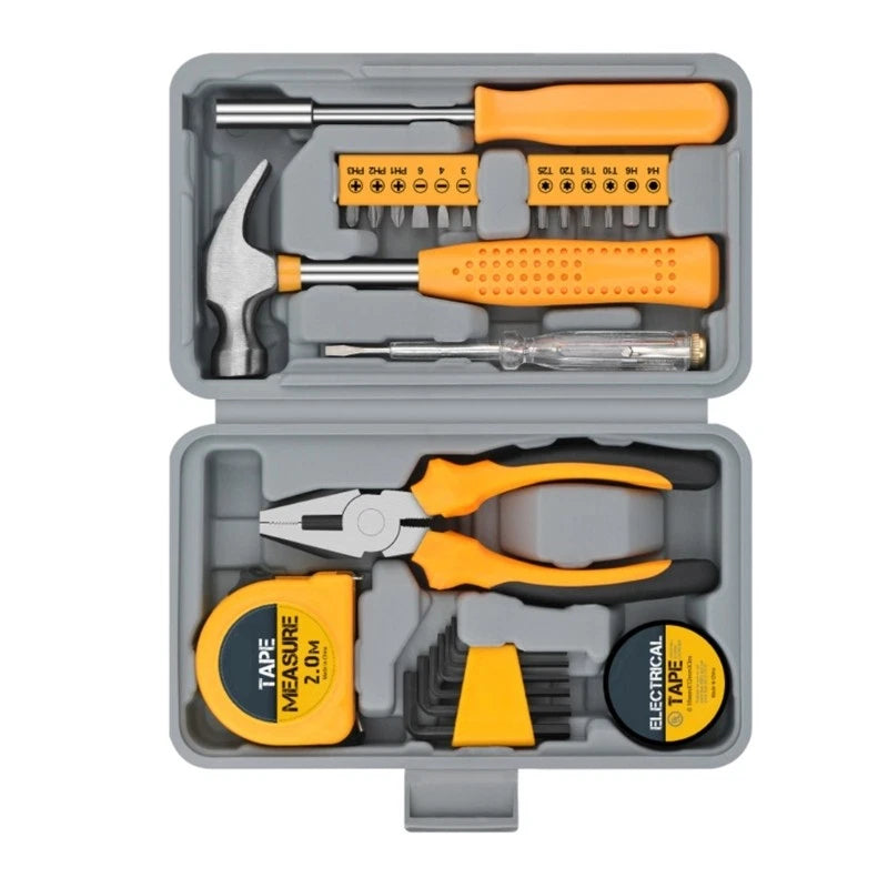 Multifunction Tool Set Heavy Duty Construction Compact Storage Ergonomic Design