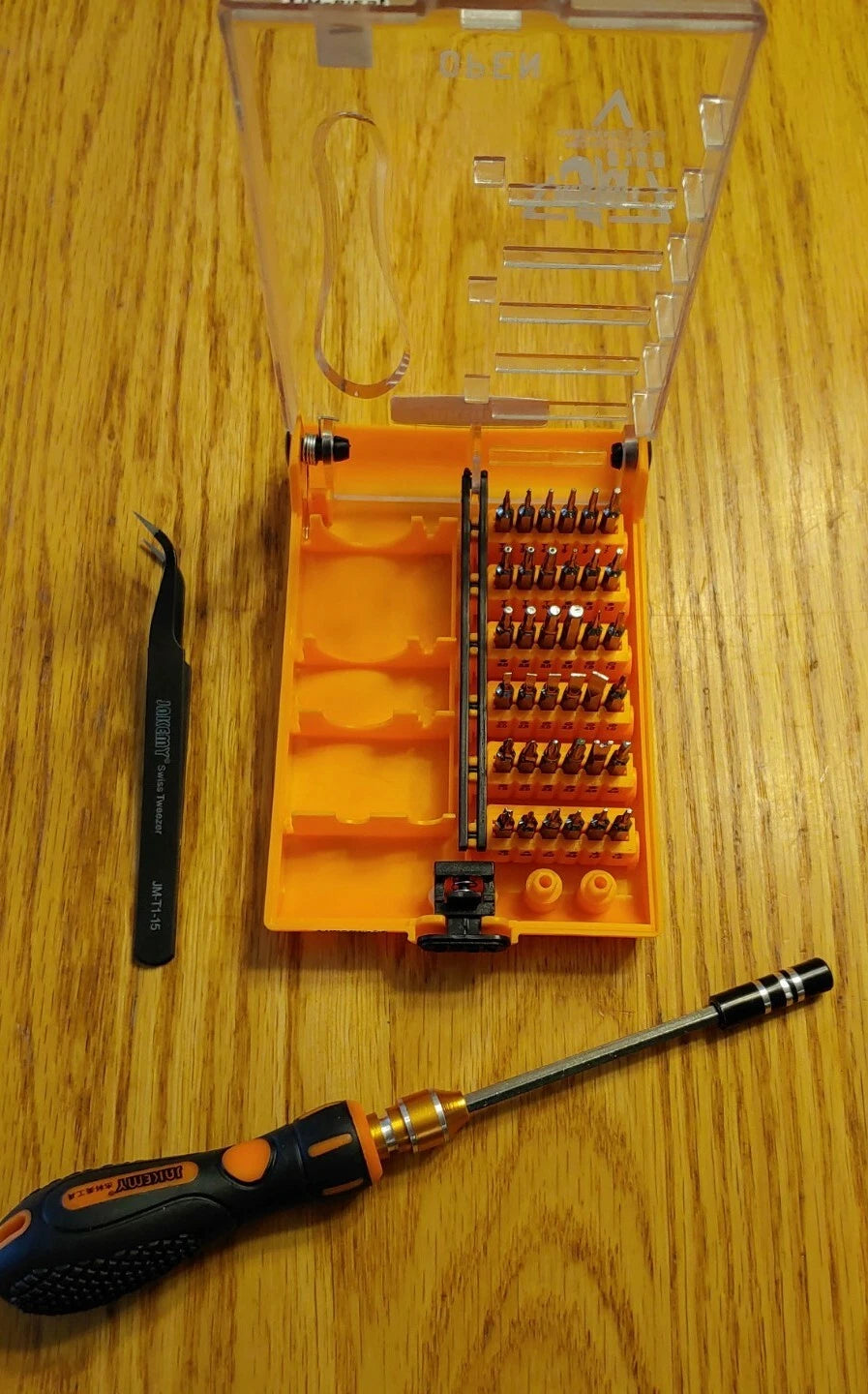 NEW 39in1 JM-8153 Precision Screwdriver Set Tech Kit Small Torx Bits Magnetic