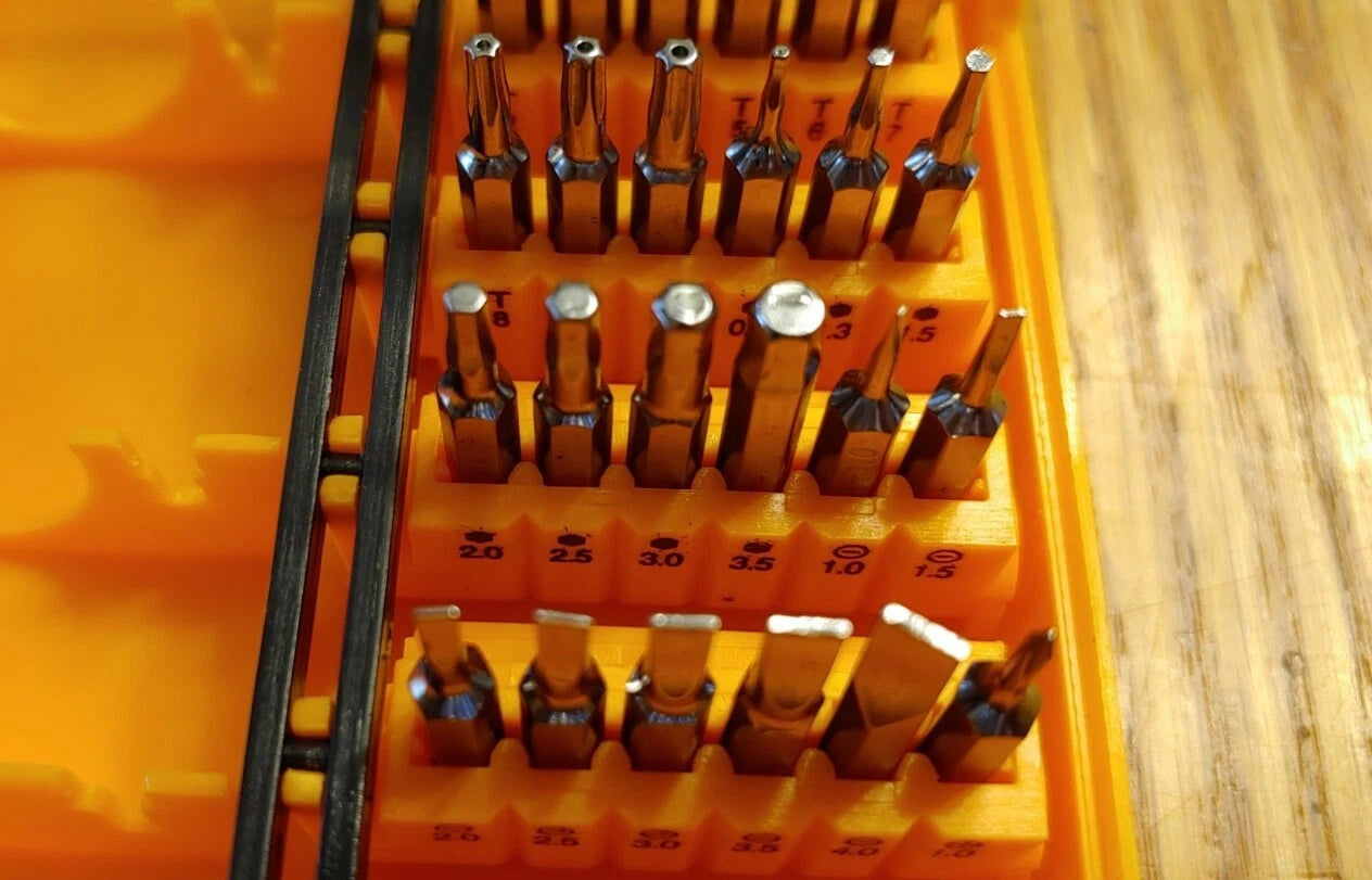 NEW 39in1 JM-8153 Precision Screwdriver Set Tech Kit Small Torx Bits Magnetic