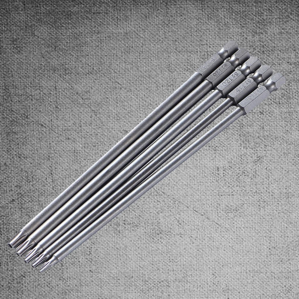 5 Pcs Tool Drill Nut Driver Set Torque Screwdriver Bits