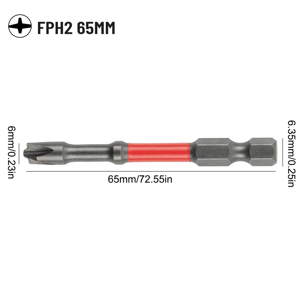 Screwdriver Bit Electricians Special Socket Switch FPH2 Magnetic Slotted