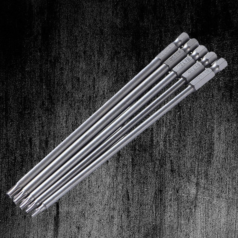 5 Pcs Batch Tool Impact Driver Drill Bits Torque Set Star Screwdriver