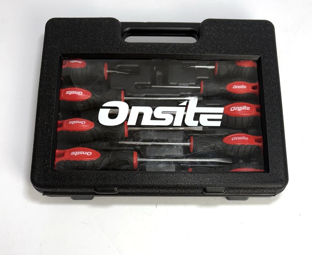 Onsite 9 Piece Screwdriver Set with 20 Bits