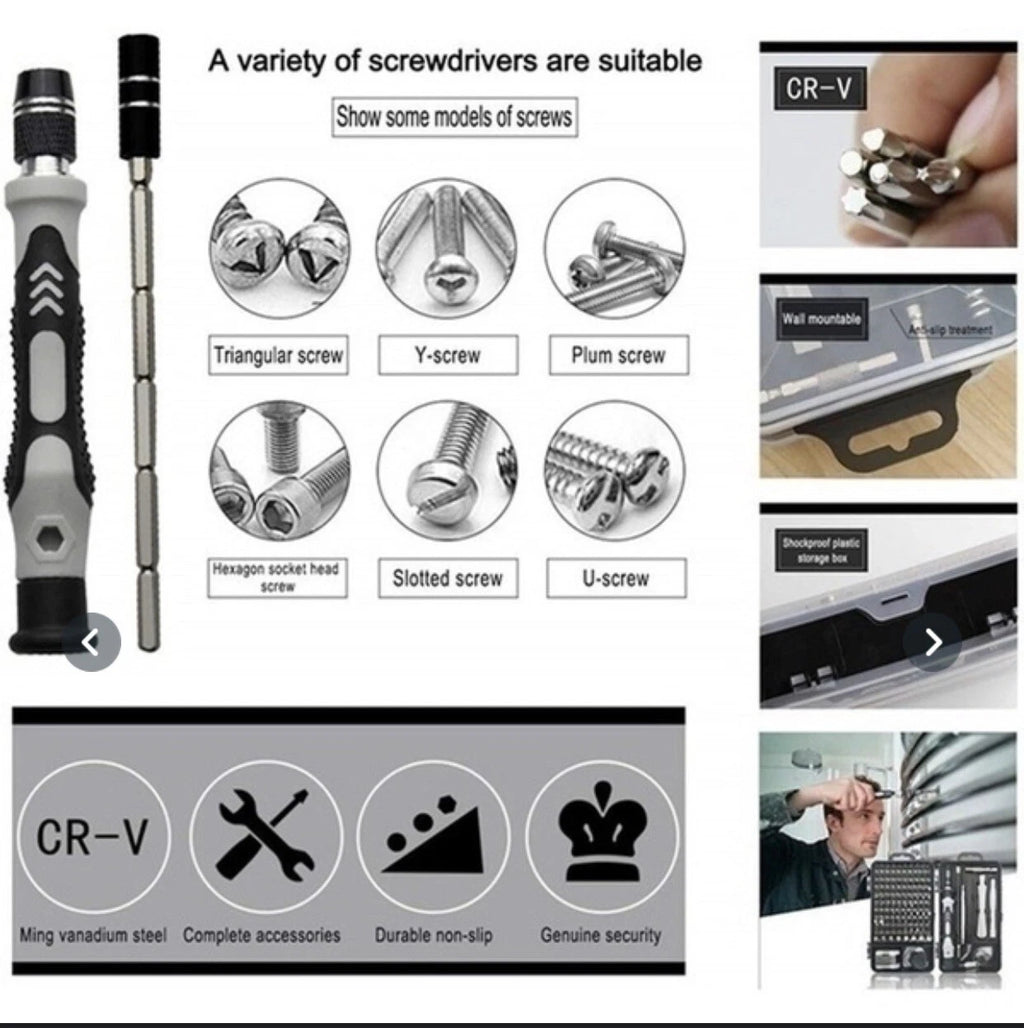 T6H T8H T10H TORX Bit TUNE-UP REPAIR Pocket Knife T-tool Kit For TX Tool Kershaw