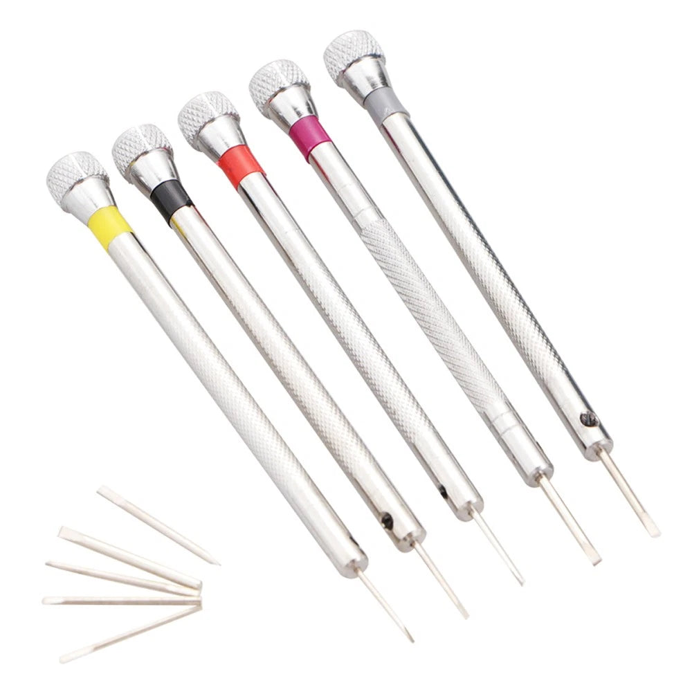 5 Pcs Small Screwdriver Set Eyeglass Repair Eyeglasses Kit Watch