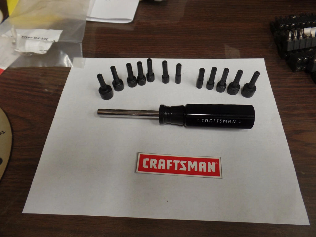 NUT DRIVER CRAFTSMAN 13 piece magnetic screwdriver 43373 CRAFTSMAN