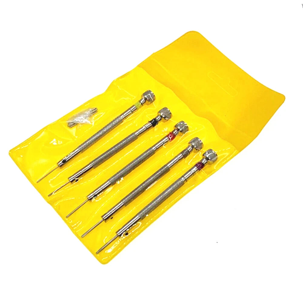 5Pcs  Screwdrivers with 5Pcs Screwdriver Heads Set Disassembly  H5C8