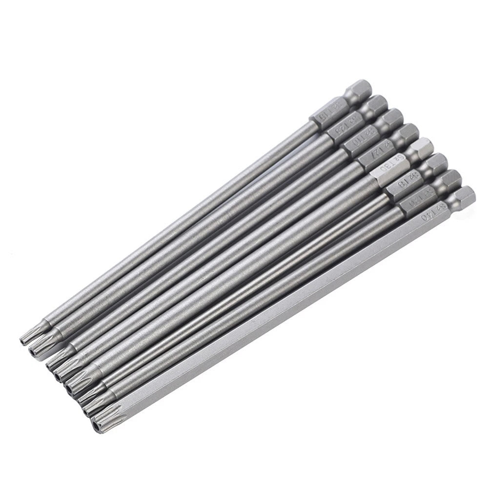8 PCS/Set Hollow Combination Tamper Proof Screwdriver Kit Star 6 Point