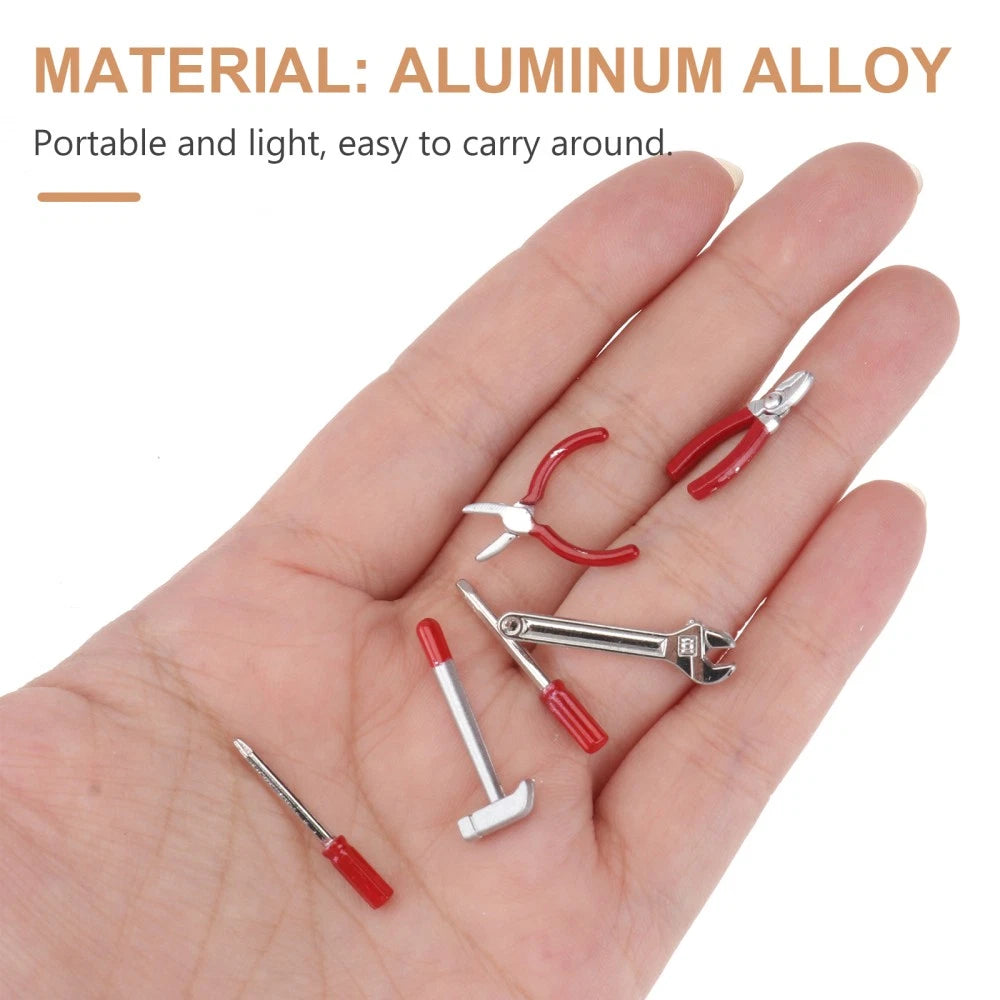 Miniature Model Household Tool Child Sets for Home Hammer Kit Kids