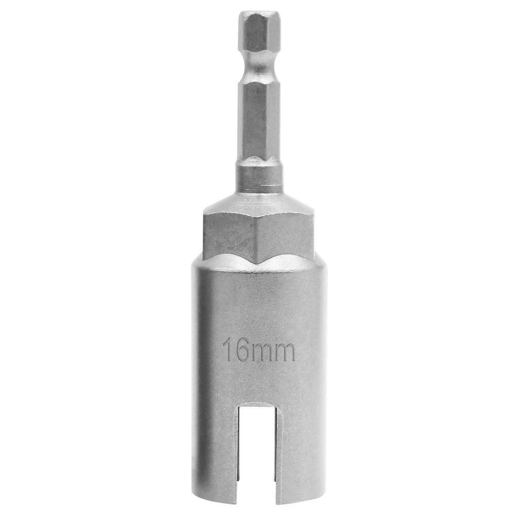 Power Wing Nut Driver Set 1/4" Hex Shank Socket Wrench Extension Screws Eye Tool