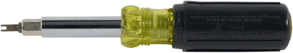 Versatile 11-in-1 Screwdriver/Nut Driver with Schrader Valve Bit—HVAC Essential