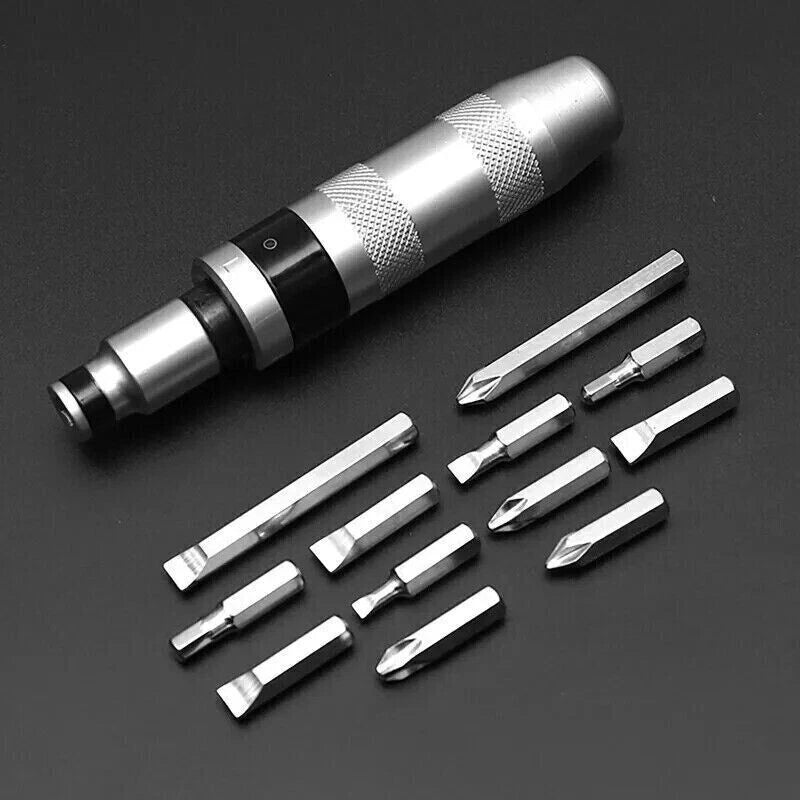 7/8/13Pcs/Impact Screwdriver Knockout Set Chrome Vanadium Steel Screwdriver