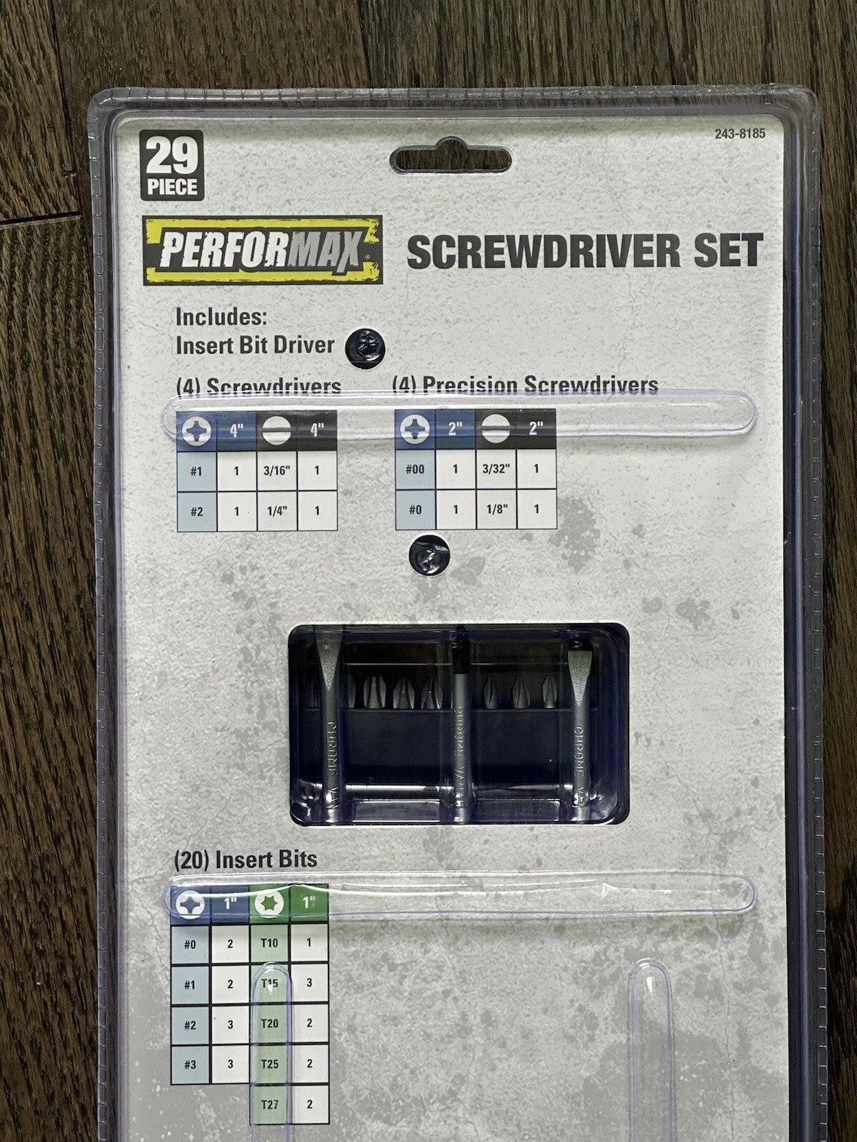 Performax Screwdriver Set Bundle 29 Piece Magnetic