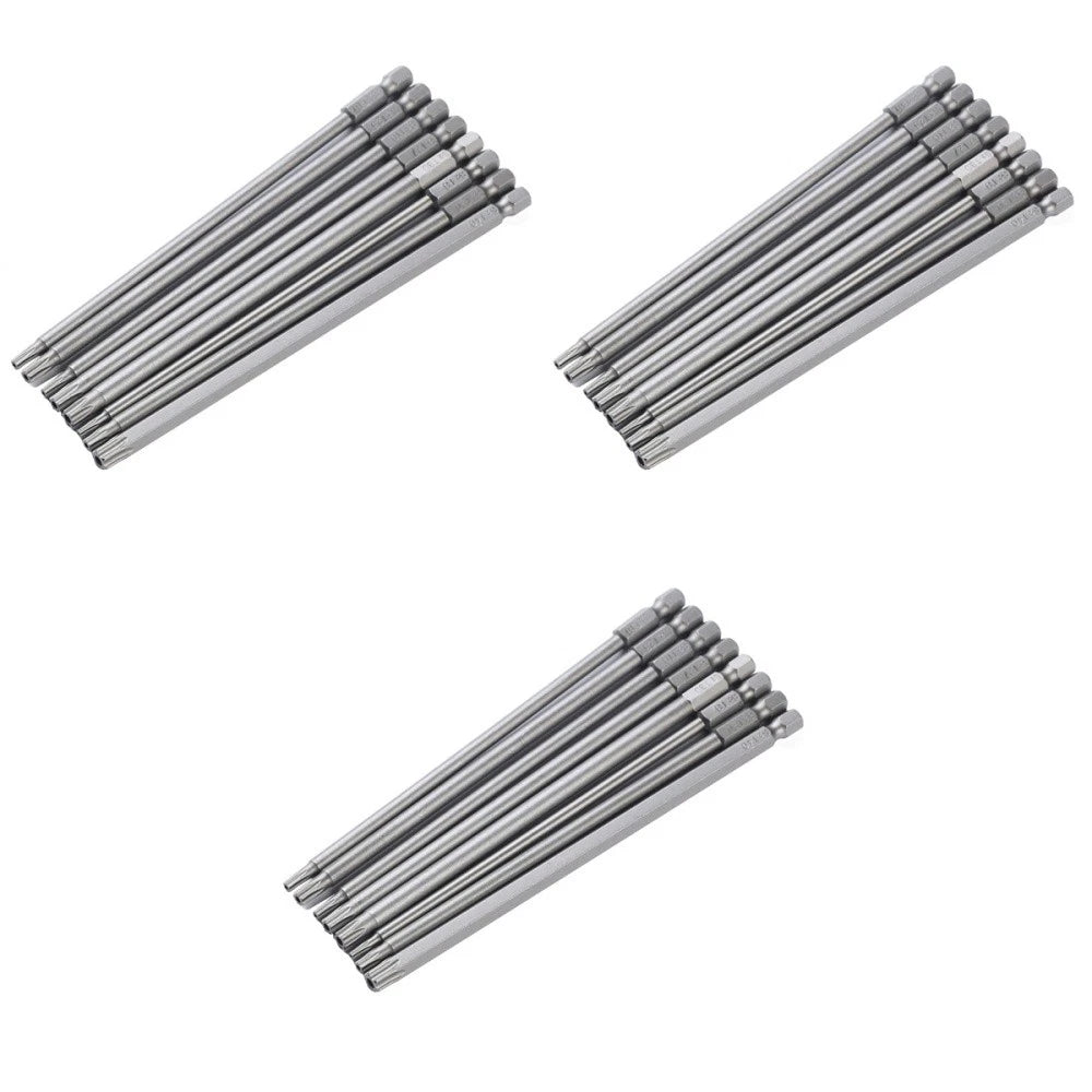 8 PCS/Set Hollow Combination Tamper Proof Screwdriver Kit Star 6 Point