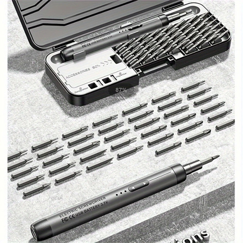 5 Pack 46-in-1 Small Precision Electric Screwdriver Repair Tool Kit