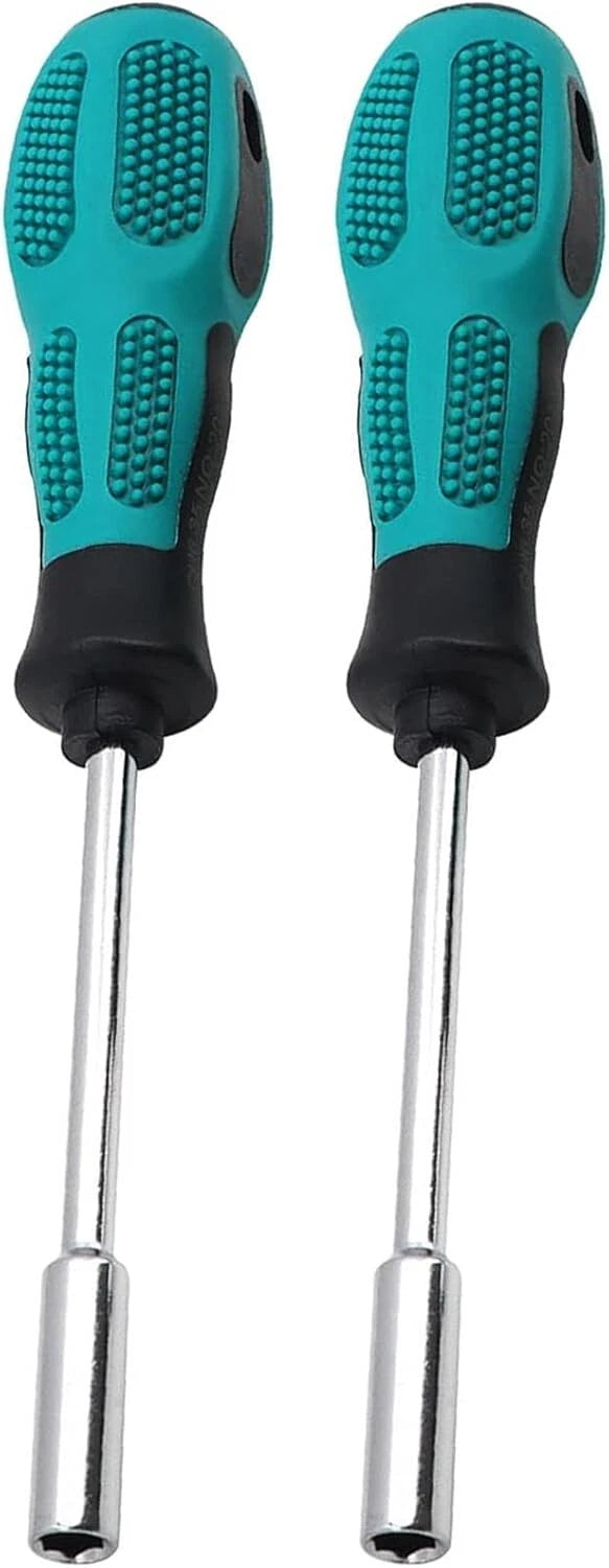 Bit Driver Handle,2 Pieces 1/4 Inch Bit Driver Magnetic Screwdriver Bit Driver,