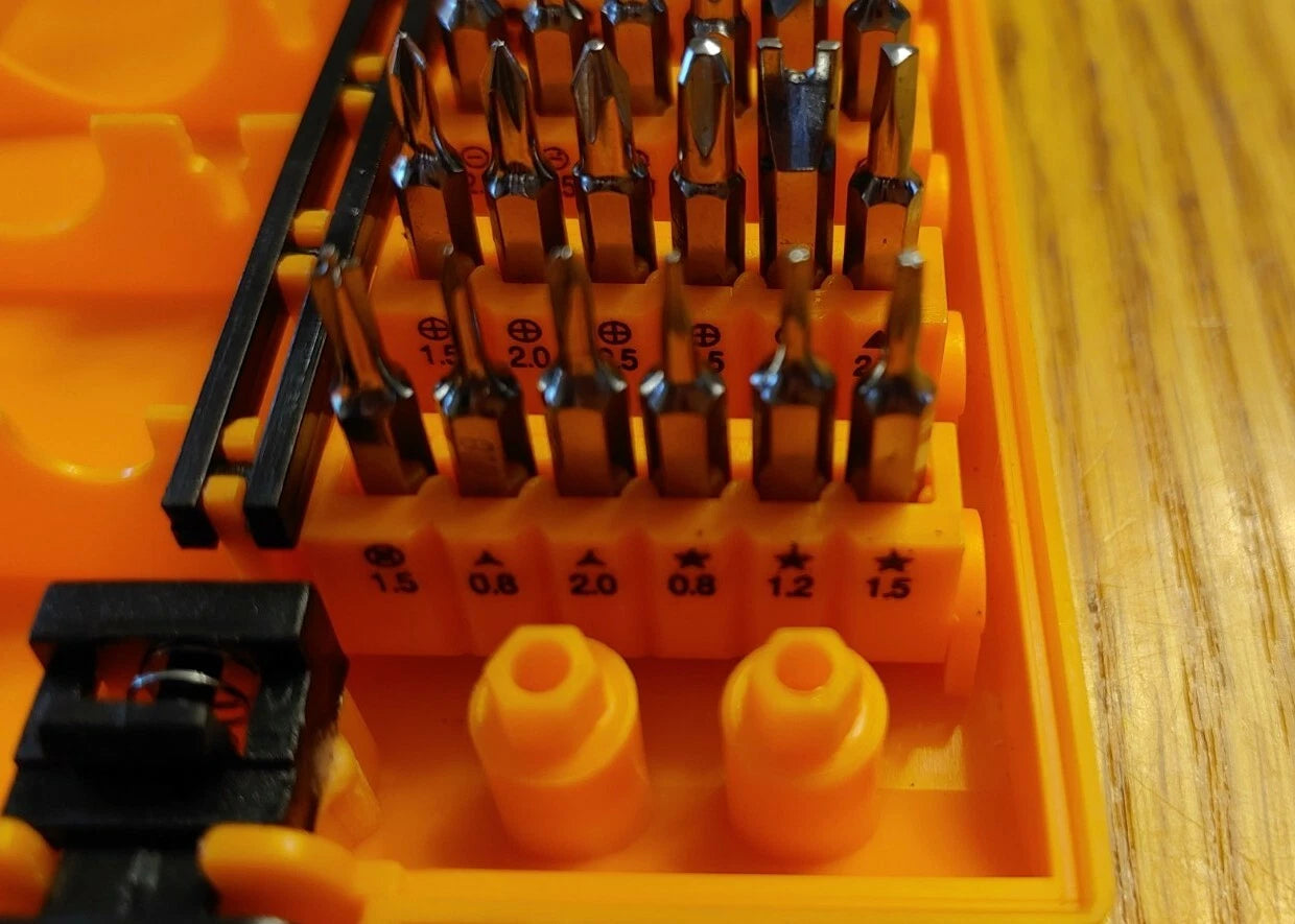 NEW 39in1 JM-8153 Precision Screwdriver Set Tech Kit Small Torx Bits Magnetic