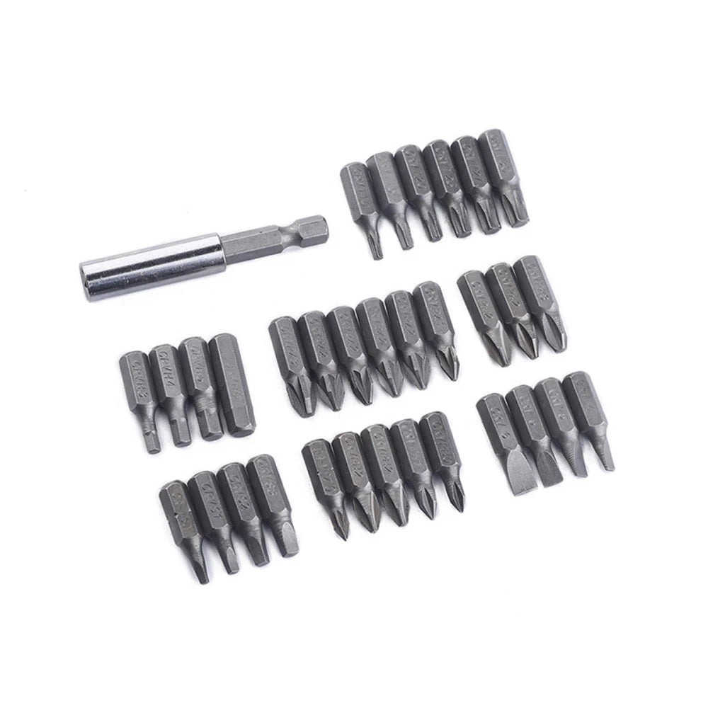 33 Pcs Security Bit Set with Case Star Drive Screwdriver Electric Bits