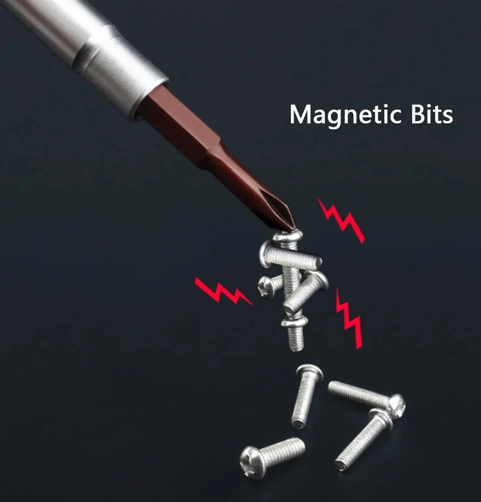 19-in-1 Ratchet Dual-purpose Screwdriver Set Cross Slotted Double-head Manual