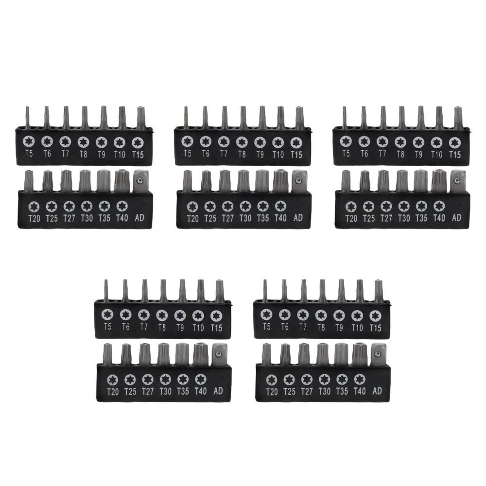 14 Pcs Screwdriver Set Tamper Resistant Fastener Bit Secure Star Bits